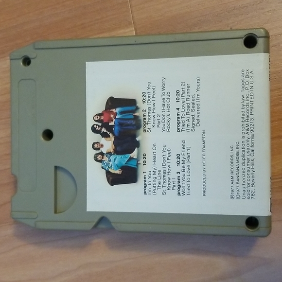 Vintage Peter Frampton I'm In You 8-track tape - Picture 2 of 4